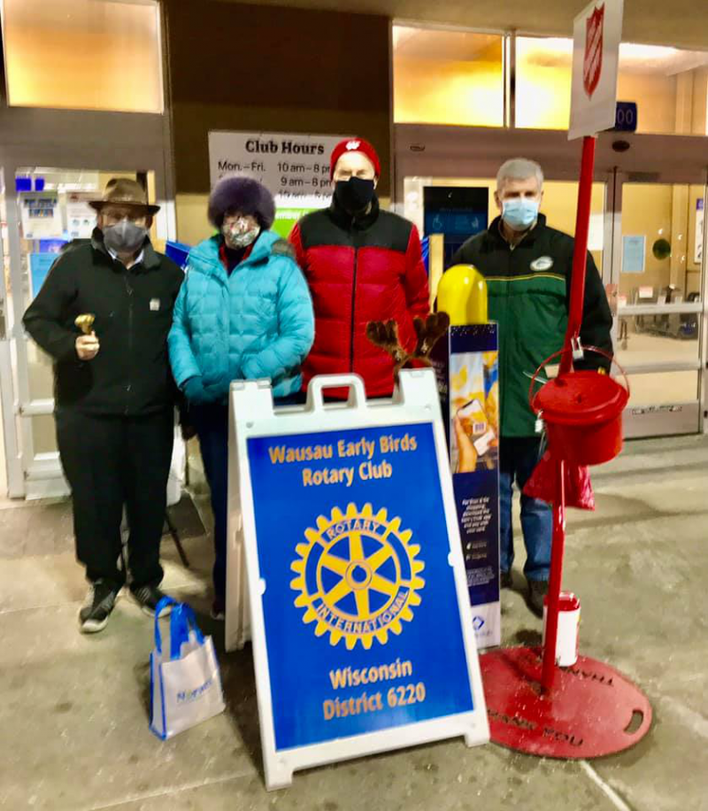 2020 Bell ringing for Salvation Army
